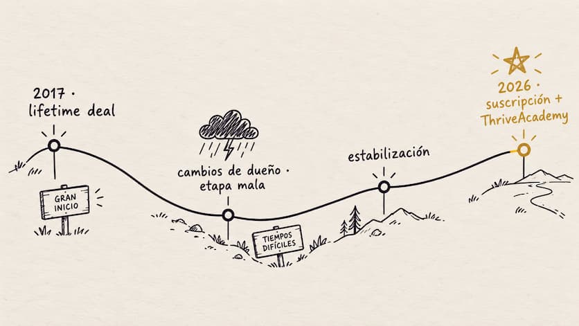 historia thrivecart